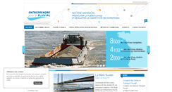 Desktop Screenshot of entreprendre-fluvial.com